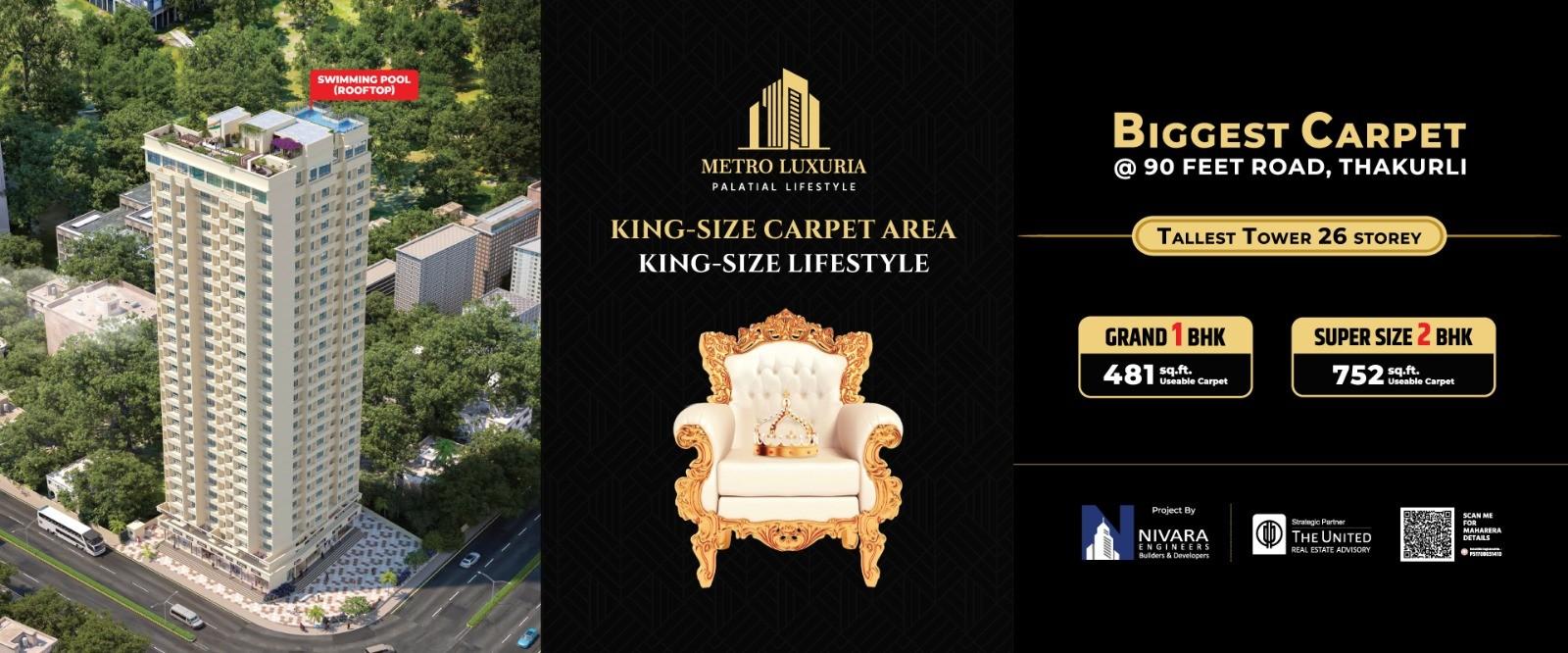 Metro Luxuria Thakurli | Flat in Dombivli