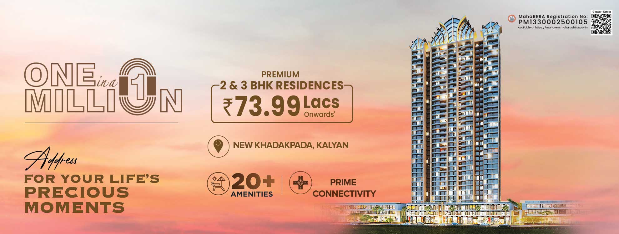 Khadakpada projects price at Ritz Vikas